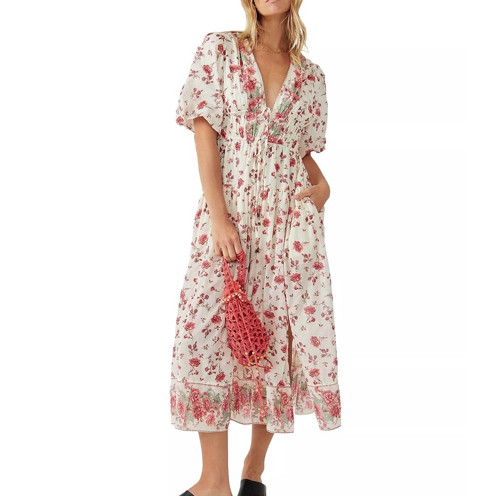 NWT Free People Lysette Floral maxi dress
